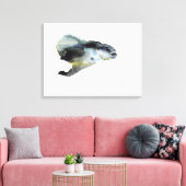 Onderwater 2 canvas afdruk (Insitu (Woonkamer))