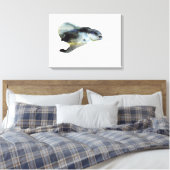 Onderwater 2 canvas afdruk (Insitu (Slaapkamer))