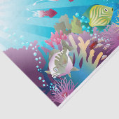 Onderwater 2 tissuepapier (Detail)