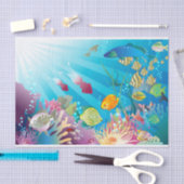 Onderwater 2 tissuepapier (Craft)