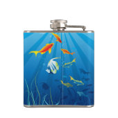 Onderwater 3 Maatkolf Heupfles (Achterkant)