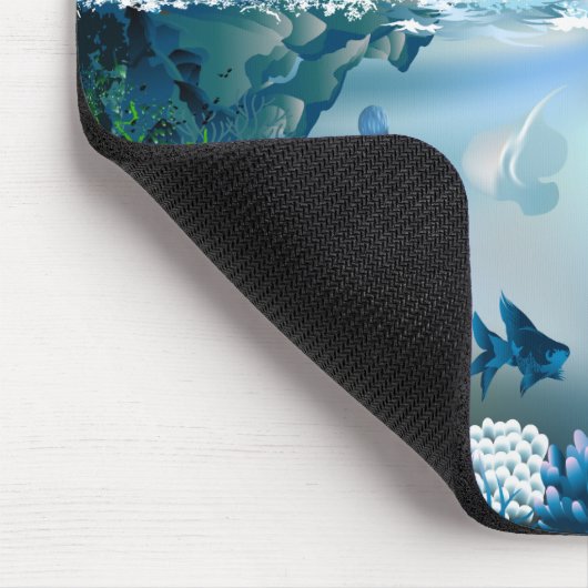 Onderwater 5A Mousepad Muismat (Hoek)