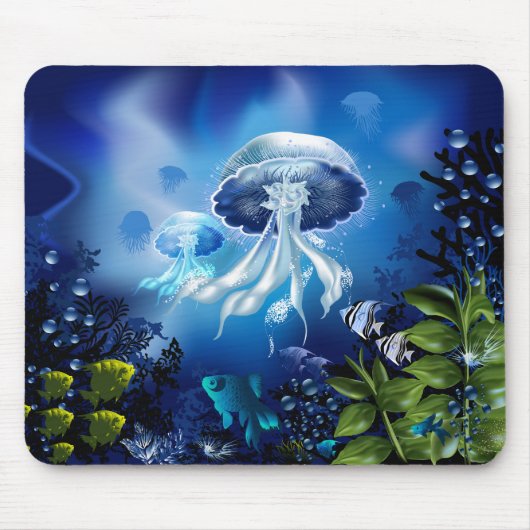 Onderwater 6A Mousepad Muismat (Voorkant)