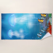 Onderwater 7 Beach Towel Strandlaken (Voorkant)