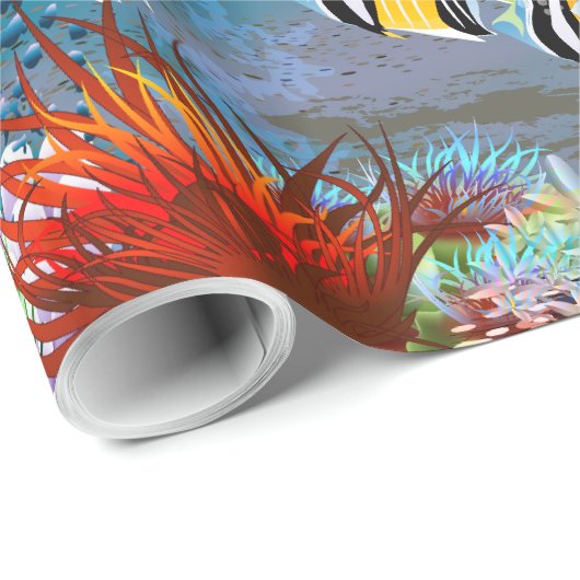 Onderwater 7 inpakpapier (Rol Hoek)