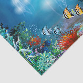 Onderwater 7 tissuepapier (Detail)