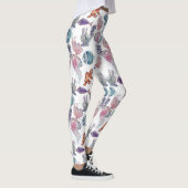 Onderwater Aquarel Compositie Serie Ontwerp 2 Leggings (Rechts)