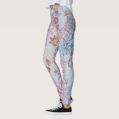 Onderwater Aquarel Compositie Serie Ontwerp 3 Leggings (Links)