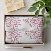 Onderwater Aquarel Schelp Serie Design 33 Tissuepapier (Geschenk)