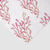 Onderwater Aquarel Schelp Serie Design 33 Tissuepapier (Detail)