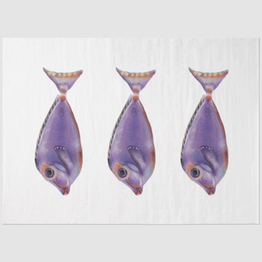Onderwater Aquarel Serie Ontwerp 12 Tissuepapier (Voorkant)