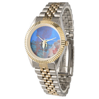 Onderwater Avontuur Tweetonige Horloge