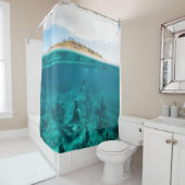 Onderwater avontuurzwemmen douchegordijn (In situ)