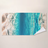 Onderwater Beach Sand Mirror Badhanddoek (Badhanddoek)