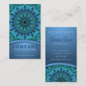 Onderwater Beauty Mandala Visitekaartje (Voorkant / Achterkant)