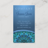 Onderwater Beauty Mandala Visitekaartje (Achterkant)