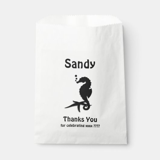 Onderwater Bedankt voor het vieren van Goodie Bag Bedankzakje