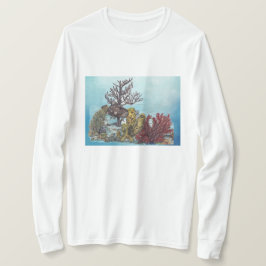 Onderwater bedreigd koraalrif Print T-shirt