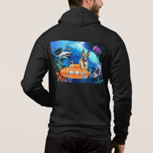 Onderwater Belgische Malinois Hoodie