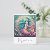 "ONDERWATER-BETOVERAAR" BRIEFKAART (Staand voorkant)