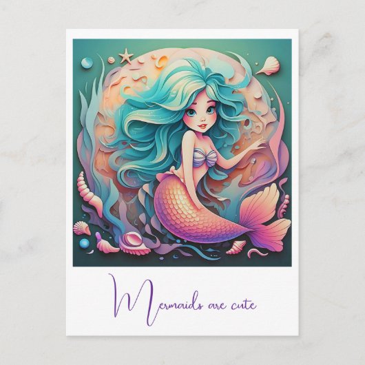 "ONDERWATER-BETOVERAAR" BRIEFKAART (Voorkant)