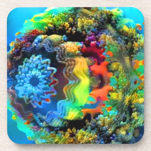 Onderwater Bier Onderzetter (Voorkant)