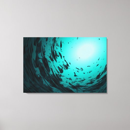 Onderwater - Canvas Print (Voorkant)