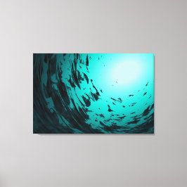 Onderwater - Canvas Print