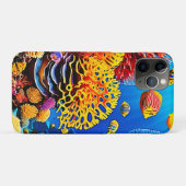 Onderwater Coral Garden Design Case-Mate iPhone Case (Achterkant (horizontaal))