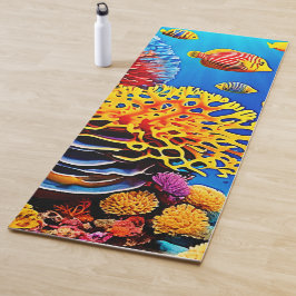 Onderwater Coral Garden Design Yogamat
