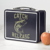 Onderwater Delight Metalen Lunchbox - Fish Design (In situ)