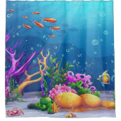 Onderwater Douchegordijn (Voorkant)