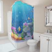 Onderwater Douchegordijn (In situ)