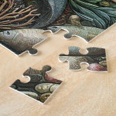 Onderwater Dreamscape: De Koraalzeemeermin Legpuzzel (Zijkant)