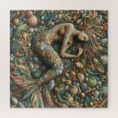 Onderwater Dreamscape: De Koraalzeemeermin Legpuzzel (Horizontaal)