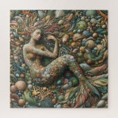 Onderwater Dreamscape: De Koraalzeemeermin Legpuzzel (Verticaal)