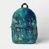 Onderwater Fantasy Abstracte rugzak (Voorkant)