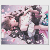 Onderwater Fantasy: Zeemeermin Verjaardag Gift Wra Cadeaupapier (Vlak)