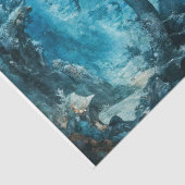 Onderwater fluistert - Decoupage - Tissuepapier (Detail)