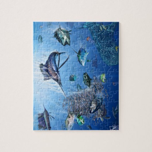 Onderwater Frenzy Legpuzzel (Verticaal)