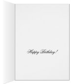 Onderwater Garden Happy Birthday Wenskaart (Binnen (Rechts))