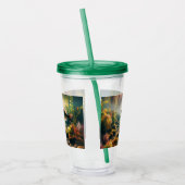 Onderwater grote mondbas acryl drinkbeker (Links)