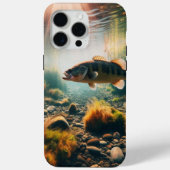 Onderwater grote mondbas Case-Mate iPhone case (Achterkant)