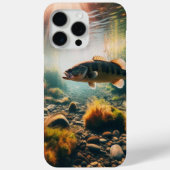 Onderwater grote mondbas Case-Mate iPhone case (Achterkant)