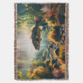 Onderwater grote mondbas deken (Voorkant Verticaal)