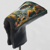 Onderwater grote mondbas golfheadcover (3/4 voorkant)