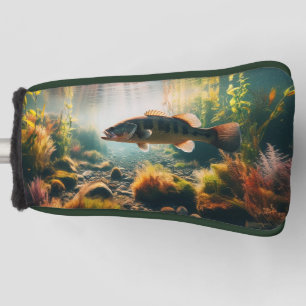Onderwater grote mondbas golfheadcover