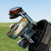 Onderwater grote mondbas golfheadcover (Insitu)