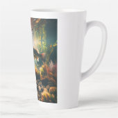 Onderwater grote mondbas latte mok (Rechts)