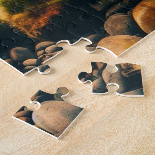 Onderwater grote mondbas legpuzzel (Zijkant)